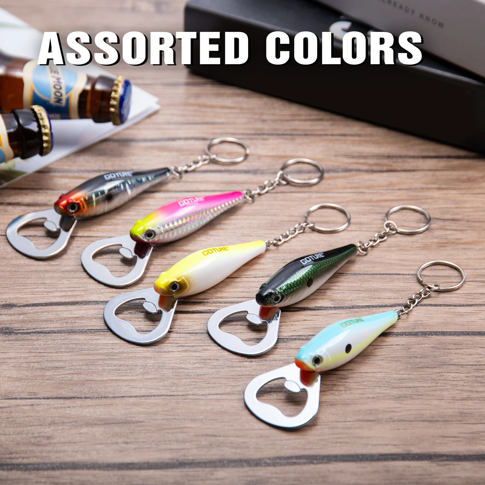 Quirky Kitchen Gadgets - Goture 1pcs Fishing Lure Bottle Opener