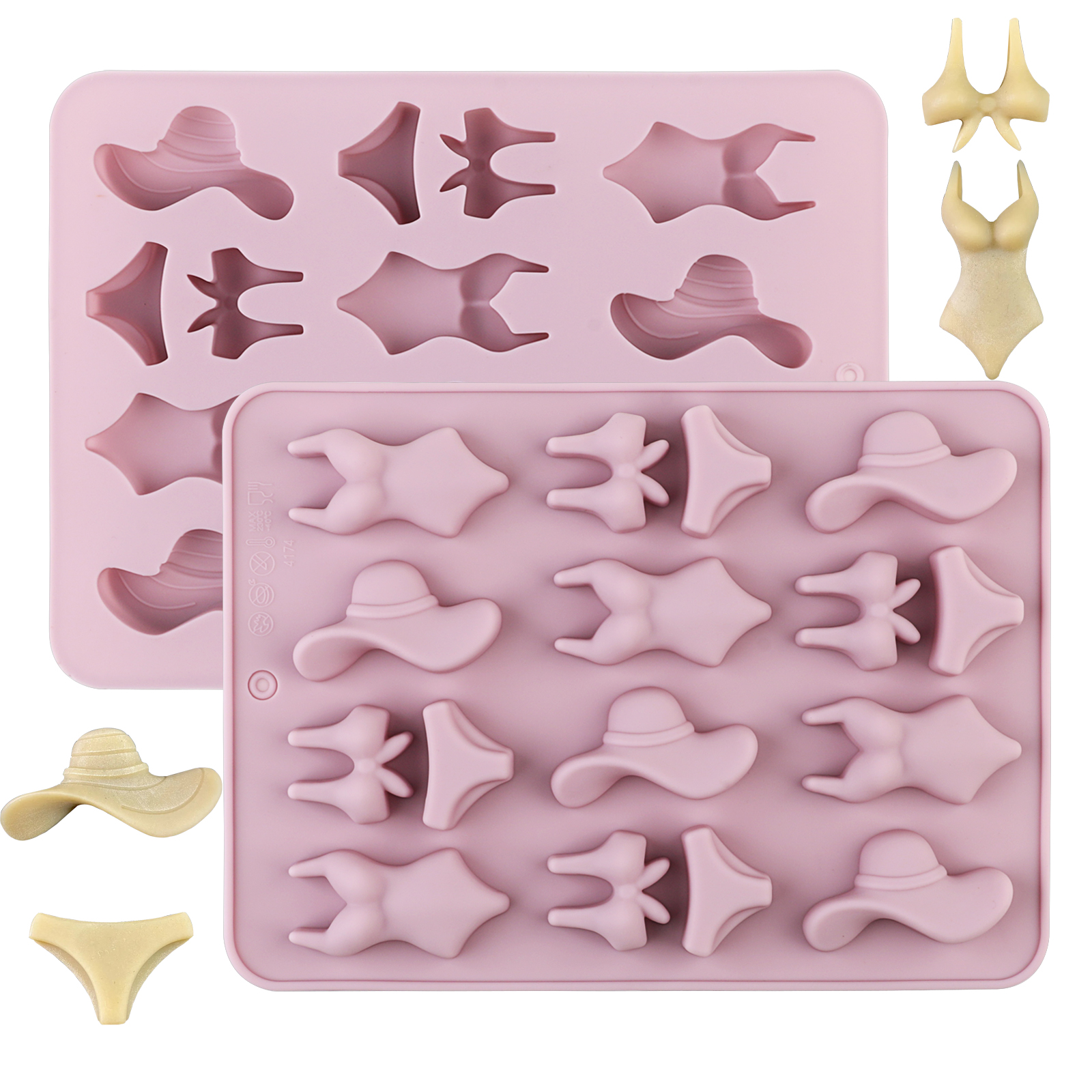 Silicone Mold Baking - A Summer-Themed Beach Bikini Mold, Swimsuit