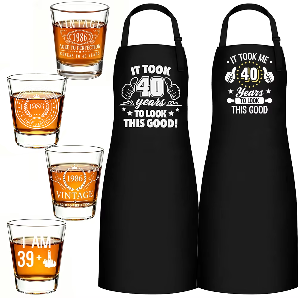 Kitchen Gadgets Gift - Vintage 1986 Funny 40th Birthday Whiskey