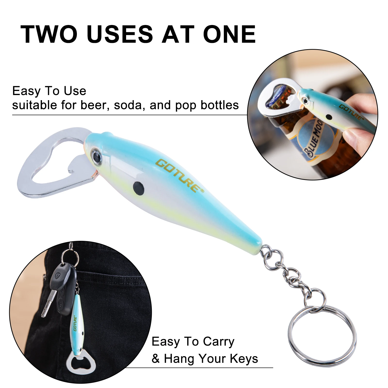 Goture 1pcs Fishing Lure Bottl - огляд і ціна Quirky Kitchen Gadgets
