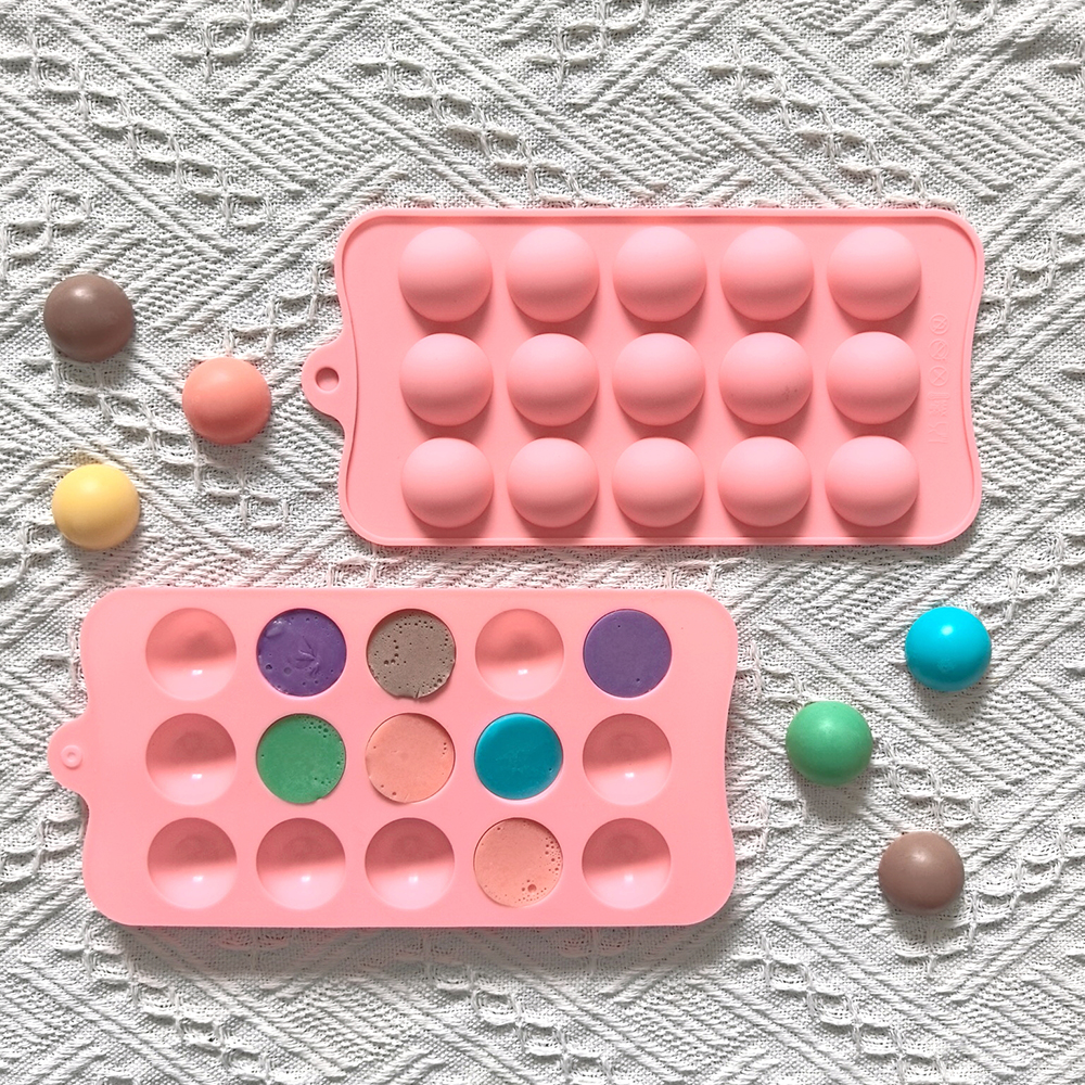 15 cavity semi-circular chocol - огляд і ціна Silicone Mold Baking