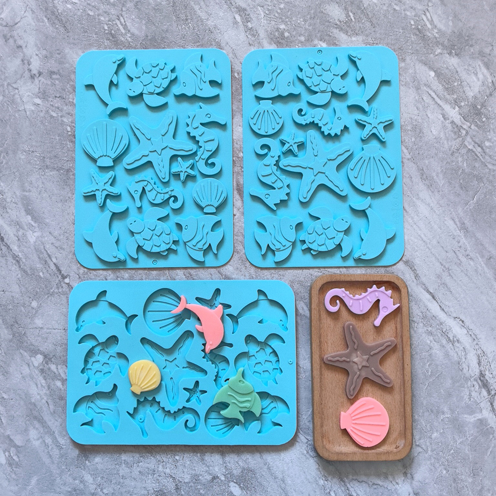 1pc Marine creature shaped cho - огляд і ціна Silicone Mold Baking