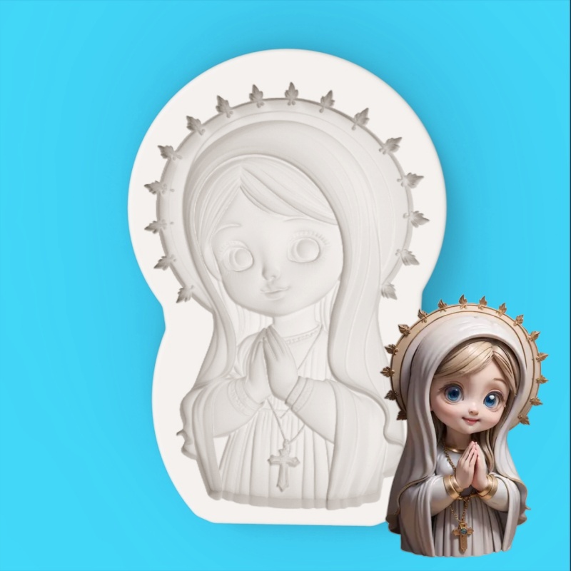 【Q Version Saintess Prayer Sta - огляд і ціна Silicone Mold Baking