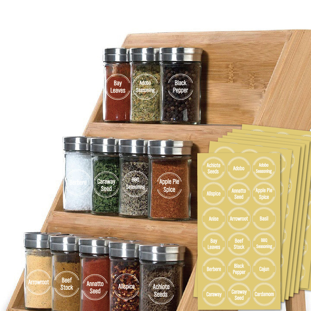 144pcs Spice Jar Labels Sticke - огляд і ціна Kitchen Gadgets Name
