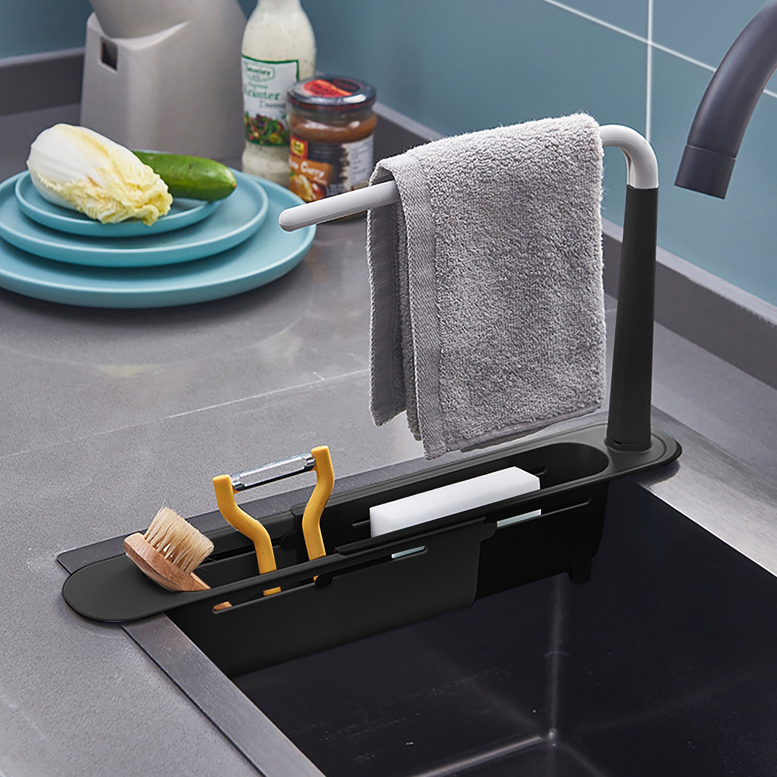 elescopic Sink Shelf Drainer R - огляд і ціна Quirky Kitchen Gadgets