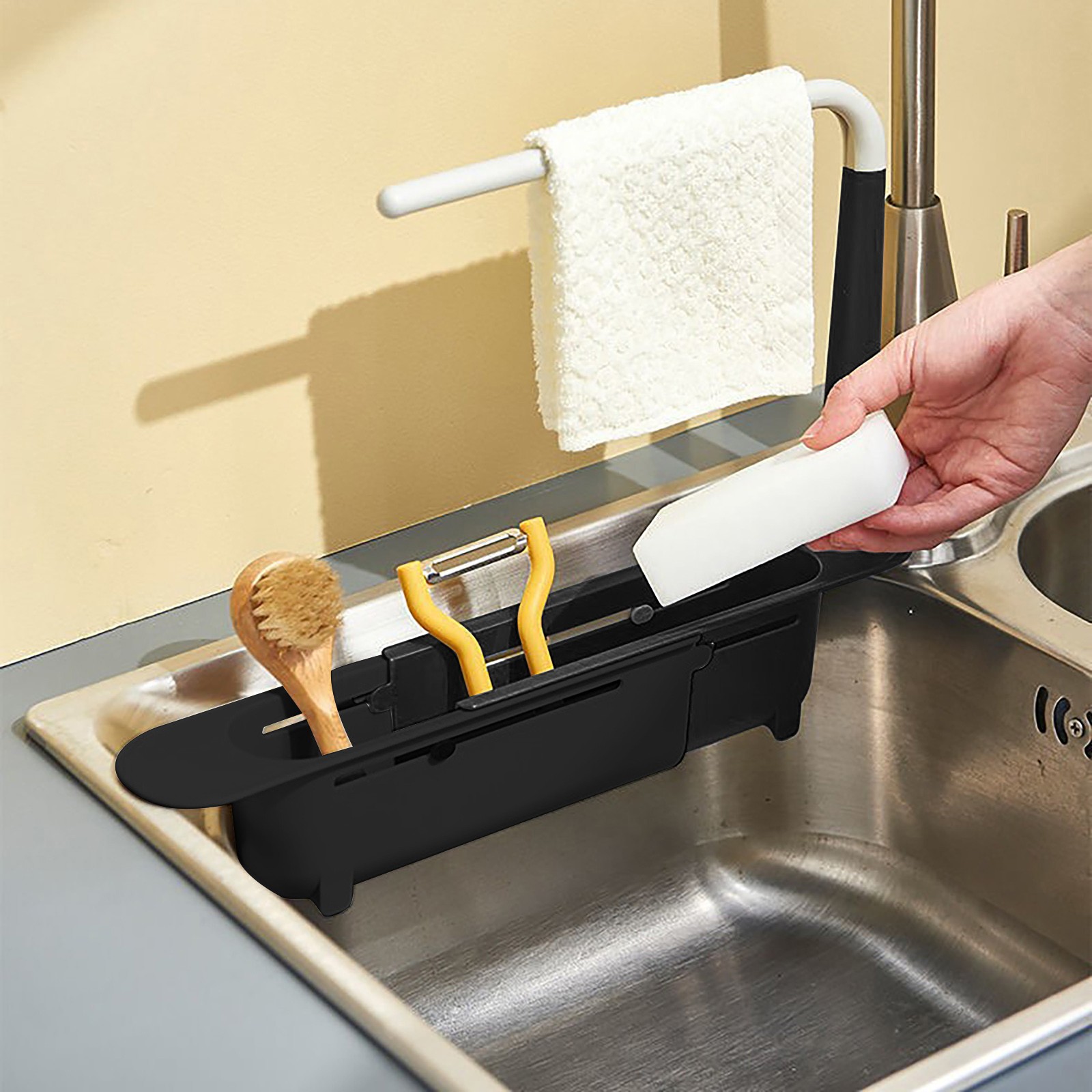 elescopic Sink Shelf Drainer R - огляд і ціна Quirky Kitchen Gadgets