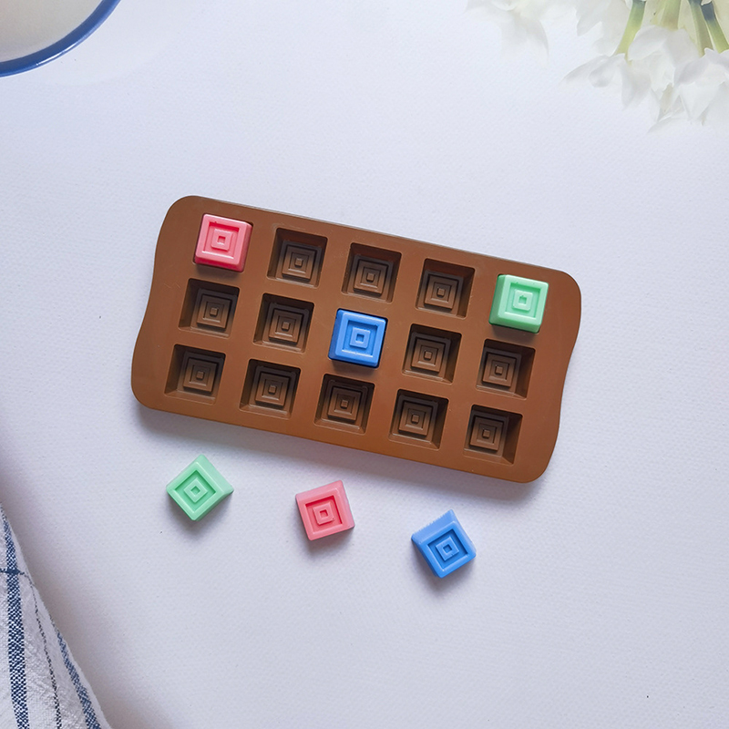 Classical Chocolate Mold Squar - огляд і ціна Silicone Mold Baking