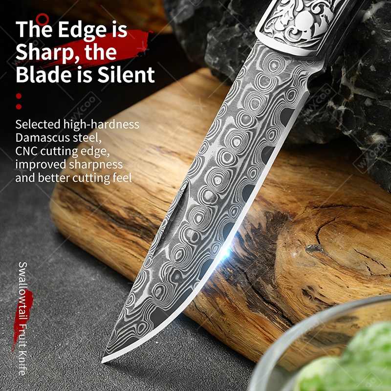 WXCOO Damascus Steel Folding P - огляд і ціна Kitchen Gadgets Gift