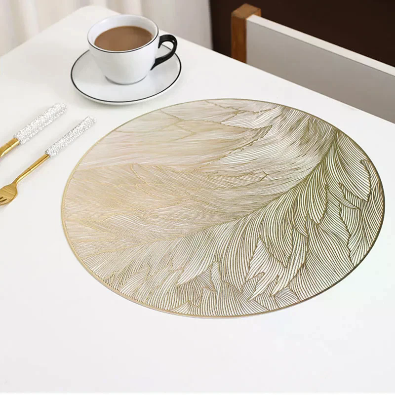 6*Round Luxury Placemats Non-S - огляд і ціна Kitchen Gadgets Luxury