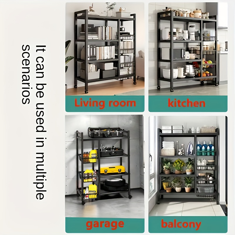us1pc Movable Storage Rack, Ad - огляд і ціна Kitchen Gadgets Gift