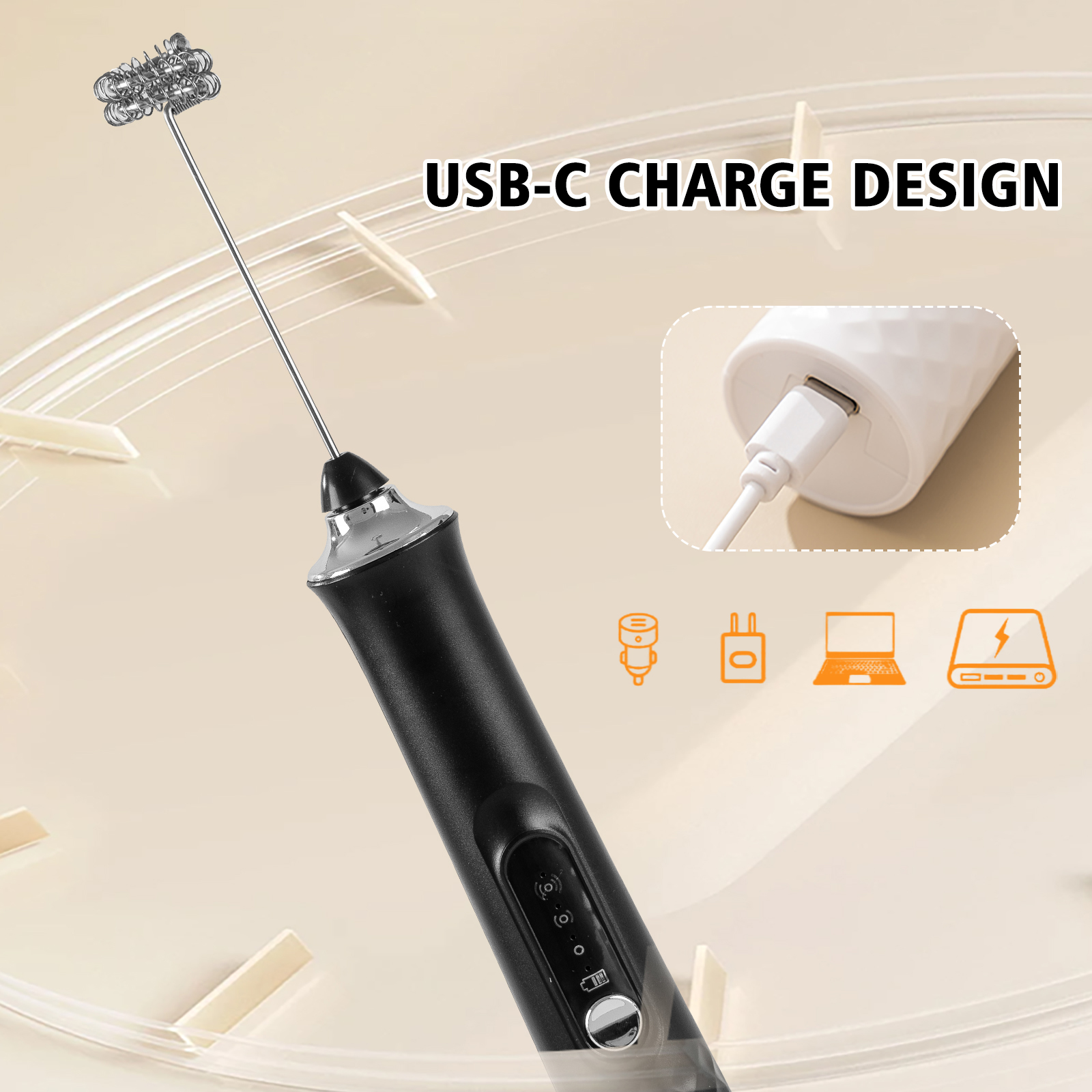Powerful Electric Milk Frother - огляд і ціна Kitchen Gadgets Gift