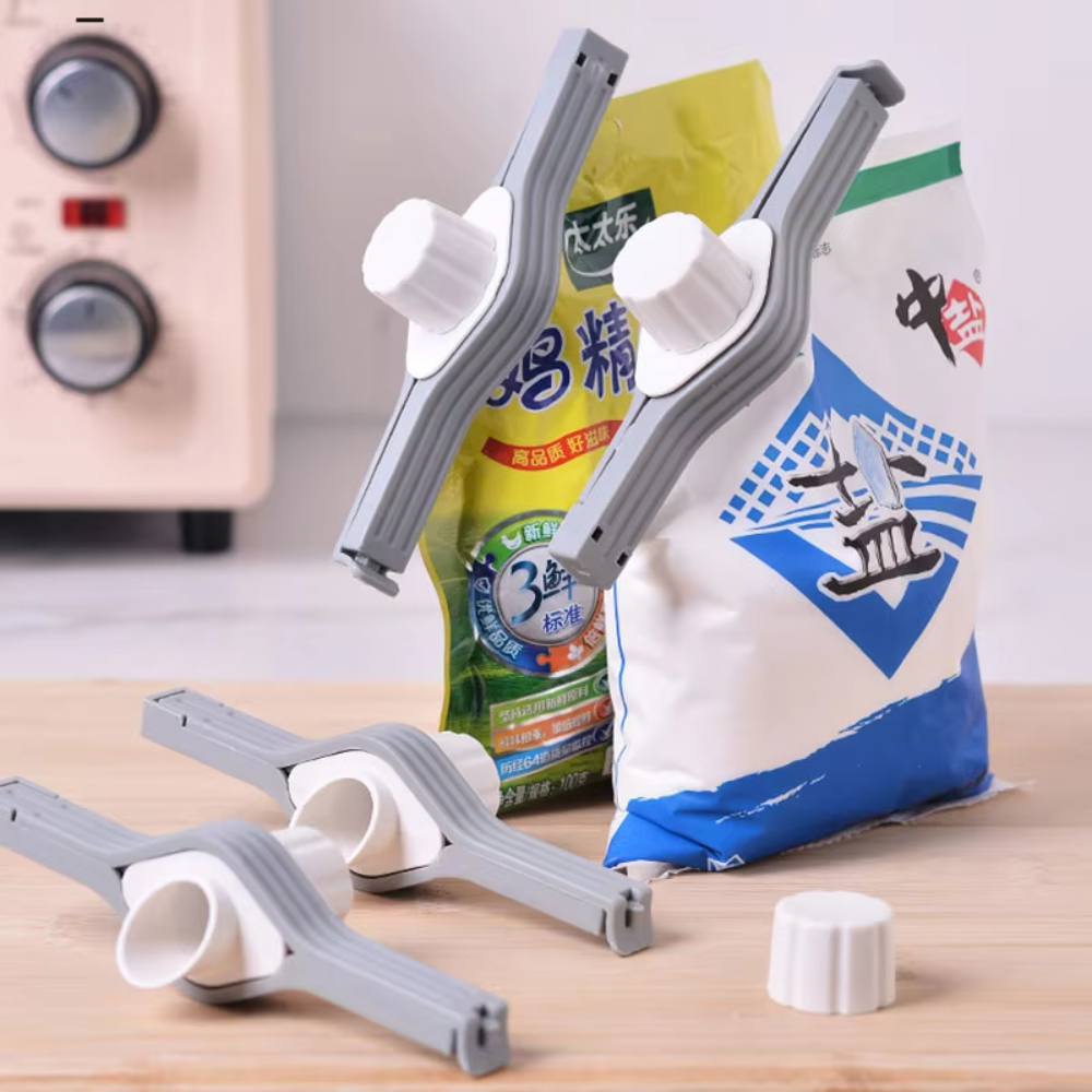 Screw Cap Sealing Clip Seasoni - огляд і ціна Quirky Kitchen Gadgets