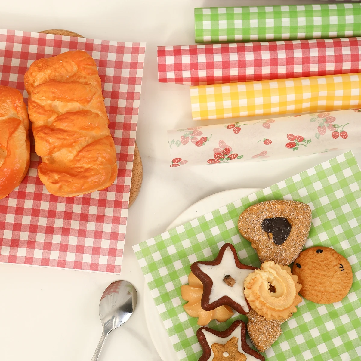 50Pcs Oilproof Wrapping Paper  - огляд і ціна Kitchen Gadgets Gift