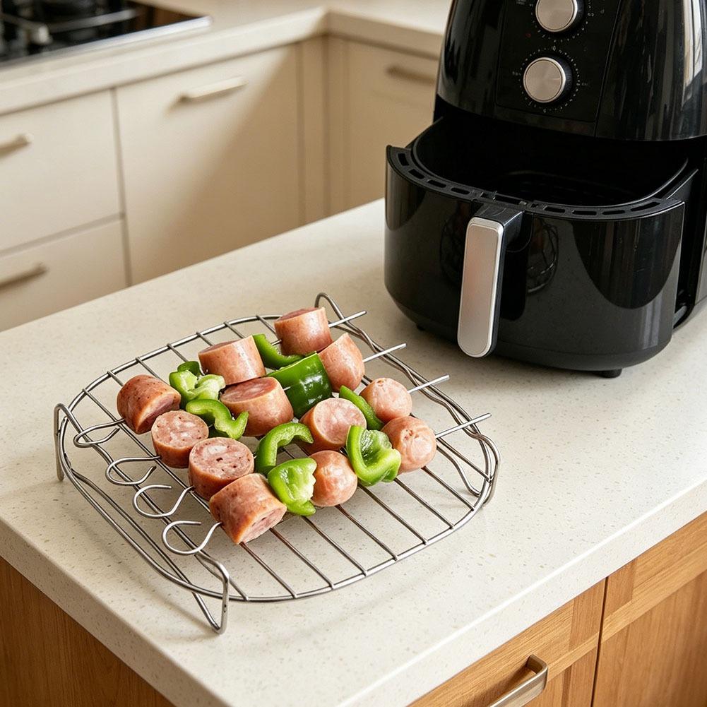 Air Fryer Square Grill Stainle - огляд і ціна Kitchen Gadgets Products