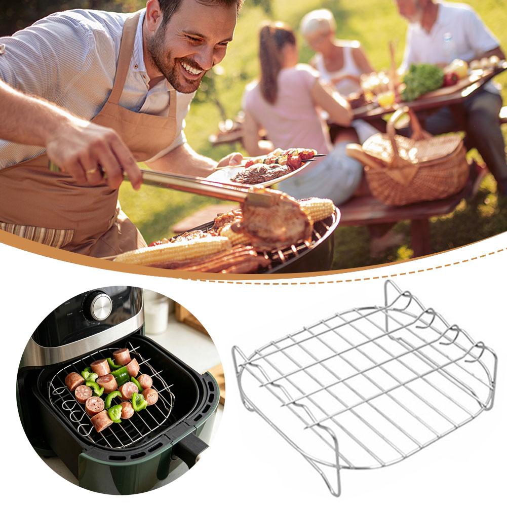 Air Fryer Square Grill Stainle - огляд і ціна Kitchen Gadgets Products