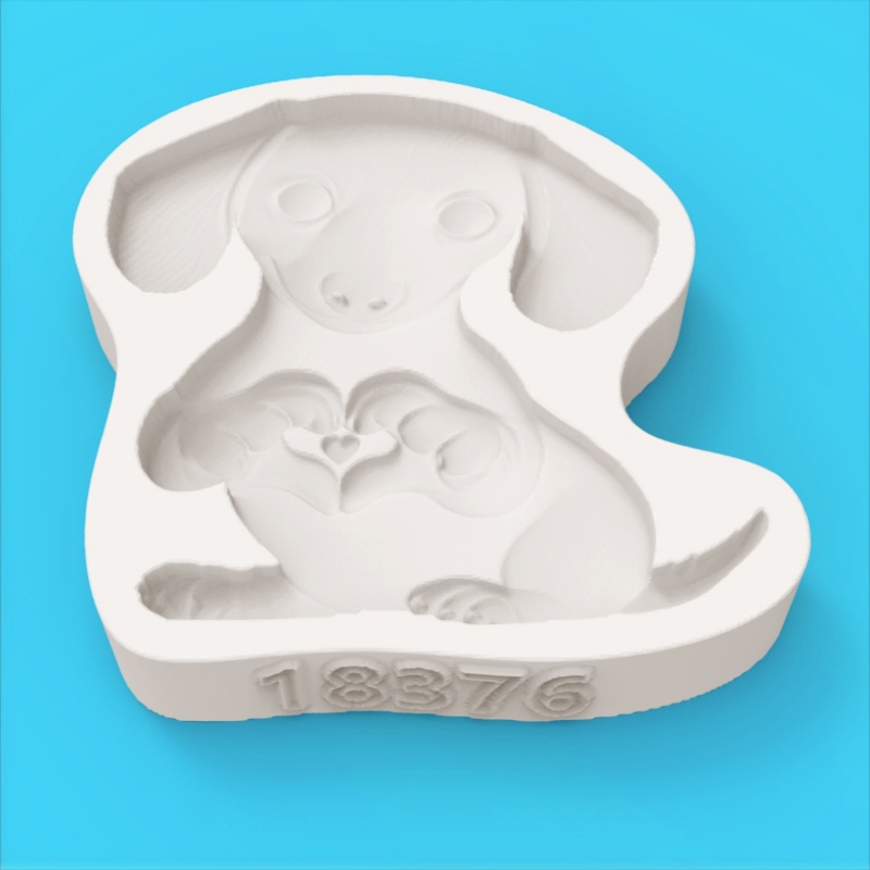 Dachshund Dog Silicone Mold, F - огляд і ціна Silicone Mold Baking