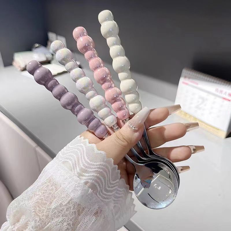 Pearl Handle Spoon Stainless S - огляд і ціна Quirky Kitchen Gadgets