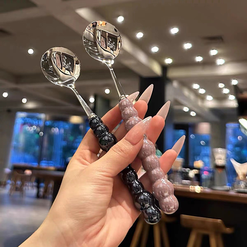 Pearl Handle Spoon Stainless S - огляд і ціна Quirky Kitchen Gadgets