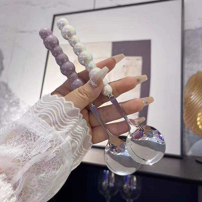 Pearl Handle Spoon Stainless S - огляд і ціна Quirky Kitchen Gadgets