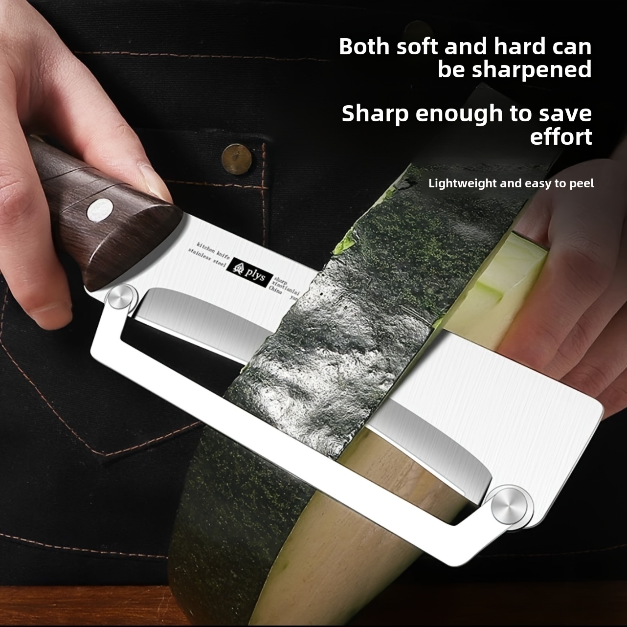 Stainless steel peeler with im - огляд і ціна Kitchen Gadgets Luxury