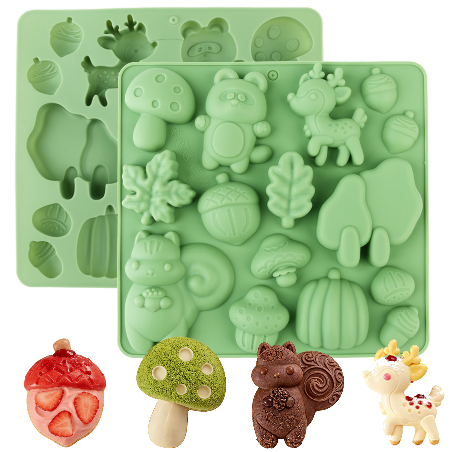 1 Silicone Cake Mold in the Sh - огляд і ціна Silicone Mold Baking