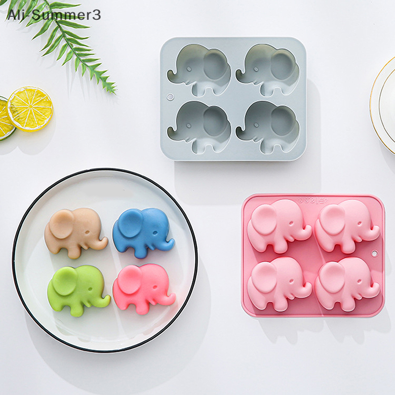 4-hole Baby Elephant Silicone  - огляд і ціна Silicone Mold Baking