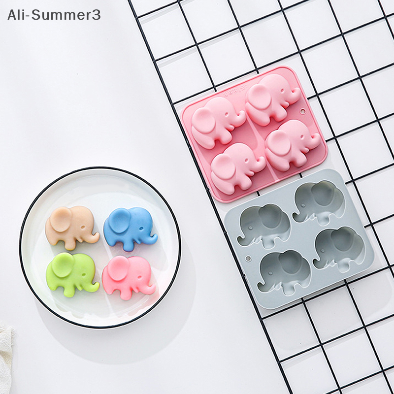 4-hole Baby Elephant Silicone  - огляд і ціна Silicone Mold Baking