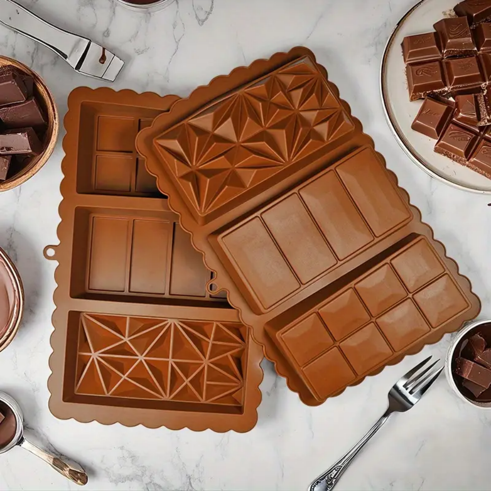 Silicone chocolate bar molds,  - огляд і ціна Silicone Mold Baking