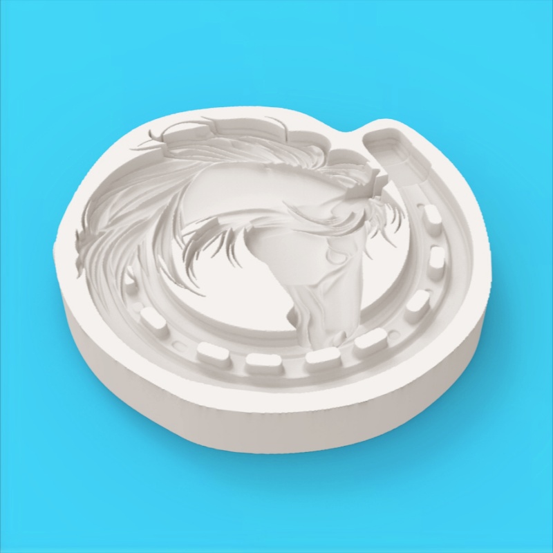 Horseshoe and Horse Head Silic - огляд і ціна Silicone Mold Baking